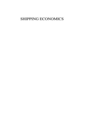 cover image of Shipping Economics